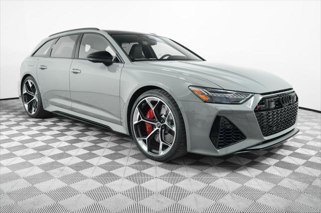 new 2025 Audi RS 6 Avant car, priced at $151,700