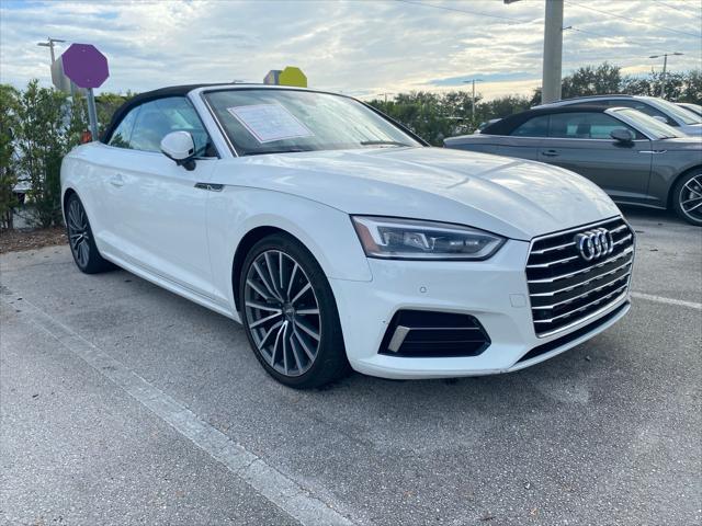 used 2019 Audi A5 car, priced at $32,500