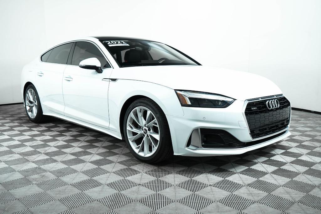 used 2021 Audi A5 car, priced at $28,500