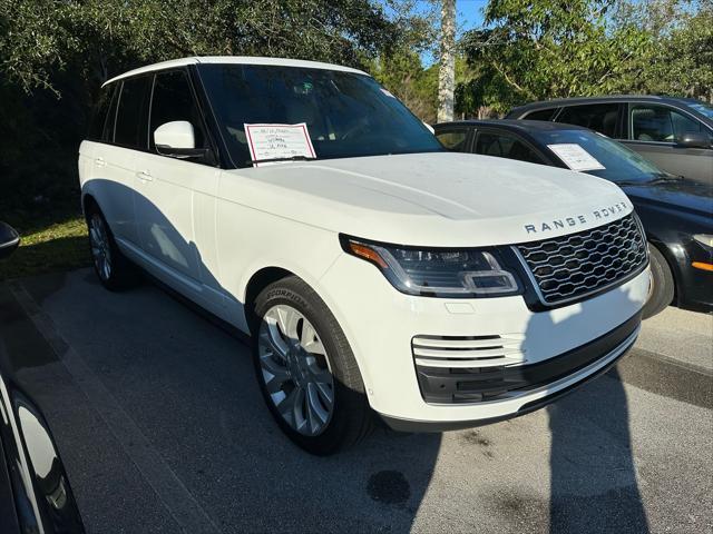 used 2021 Land Rover Range Rover car, priced at $56,500