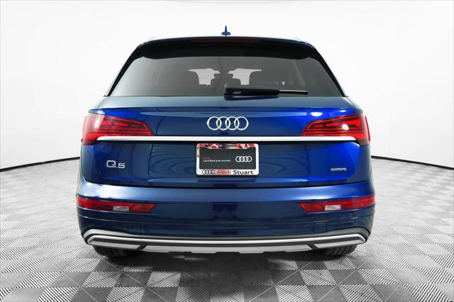 used 2021 Audi Q5 car, priced at $25,000