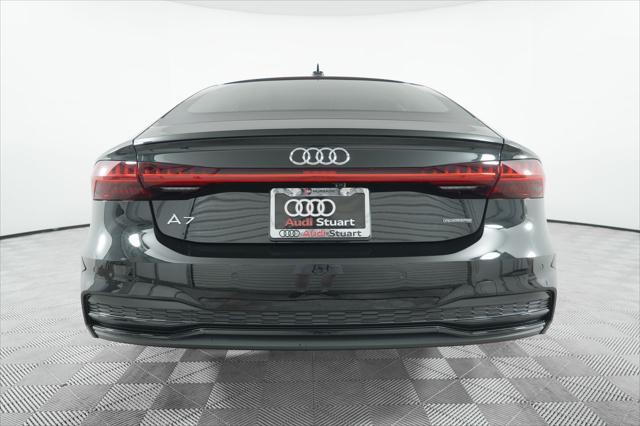 new 2025 Audi A7 car, priced at $89,685