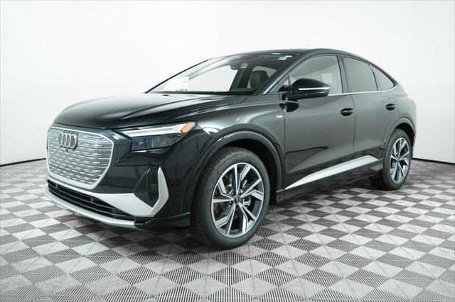 new 2024 Audi Q4 e-tron Sportback car, priced at $63,455