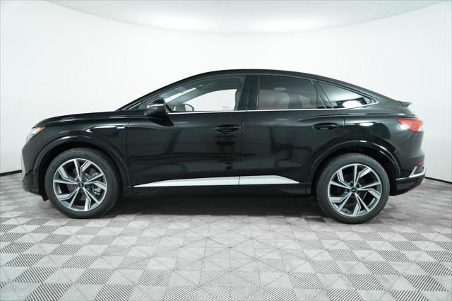 new 2024 Audi Q4 e-tron Sportback car, priced at $63,455