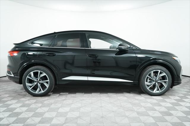 new 2024 Audi Q4 e-tron Sportback car, priced at $63,455