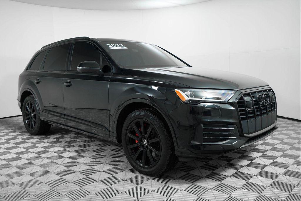 used 2022 Audi Q7 car, priced at $36,500