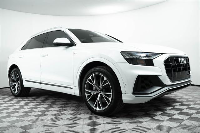 used 2021 Audi Q8 car, priced at $48,000