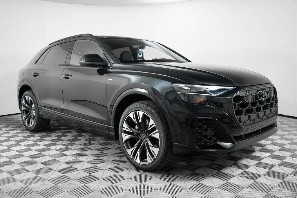 new 2025 Audi Q8 car, priced at $84,555