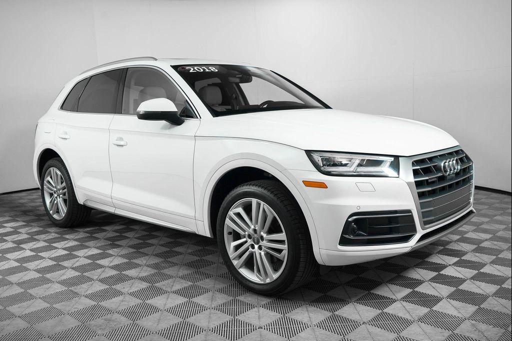 used 2018 Audi Q5 car, priced at $22,500