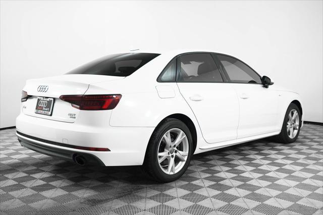 used 2018 Audi A4 car, priced at $17,000