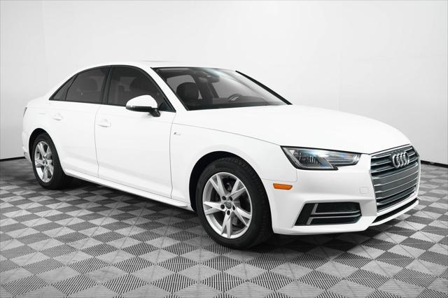 used 2018 Audi A4 car, priced at $17,000