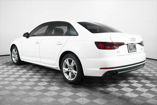 used 2018 Audi A4 car, priced at $17,000