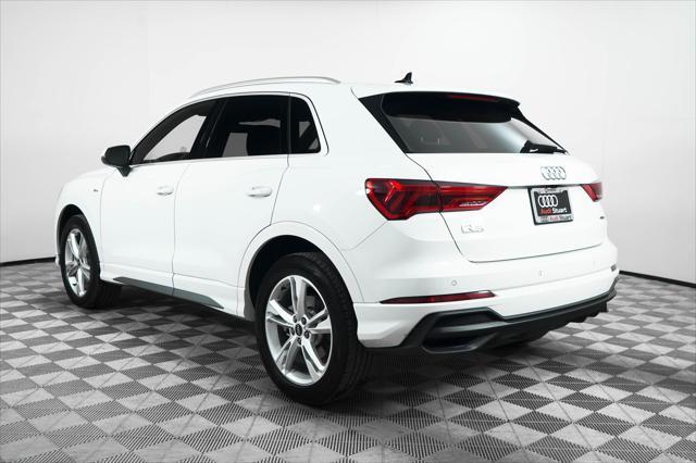 used 2024 Audi Q3 car, priced at $36,500