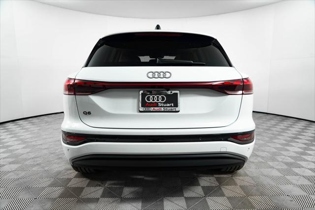 new 2025 Audi Q6 e-tron car, priced at $75,750