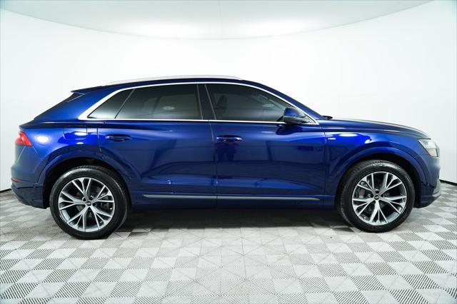 used 2021 Audi Q8 car, priced at $40,000