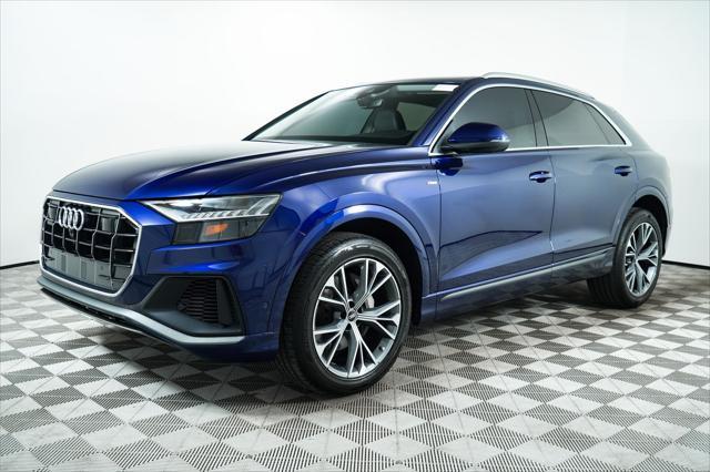 used 2021 Audi Q8 car, priced at $40,000