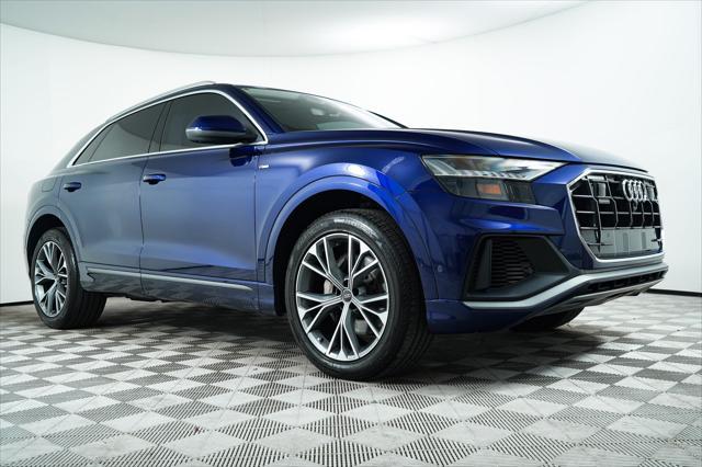 used 2021 Audi Q8 car, priced at $40,000