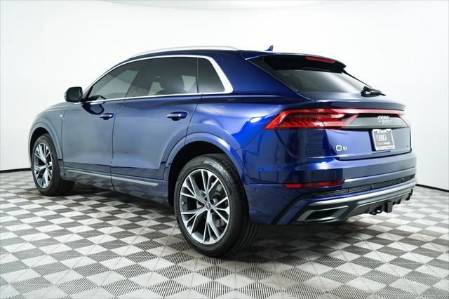 used 2021 Audi Q8 car, priced at $40,000