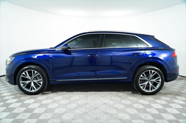 used 2021 Audi Q8 car, priced at $40,000