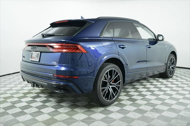 used 2021 Audi Q8 car, priced at $44,500