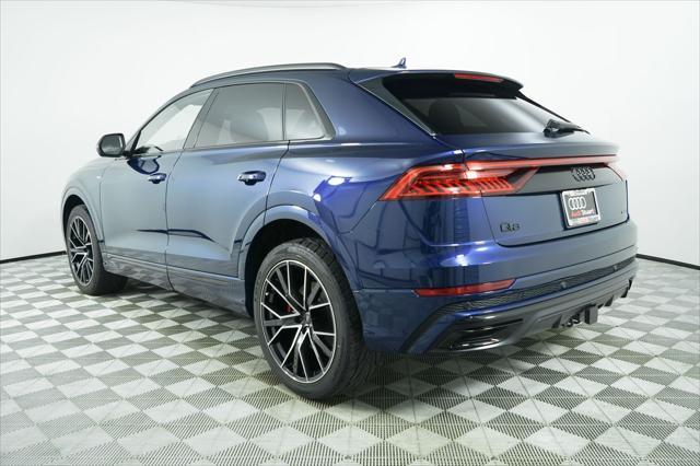 used 2021 Audi Q8 car, priced at $44,500