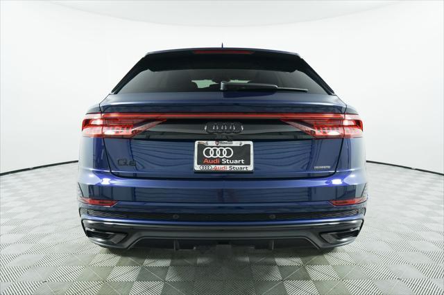 used 2021 Audi Q8 car, priced at $44,500