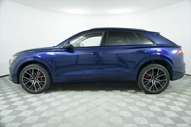 used 2021 Audi Q8 car, priced at $44,500