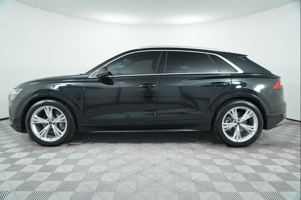 used 2022 Audi Q8 car, priced at $53,000