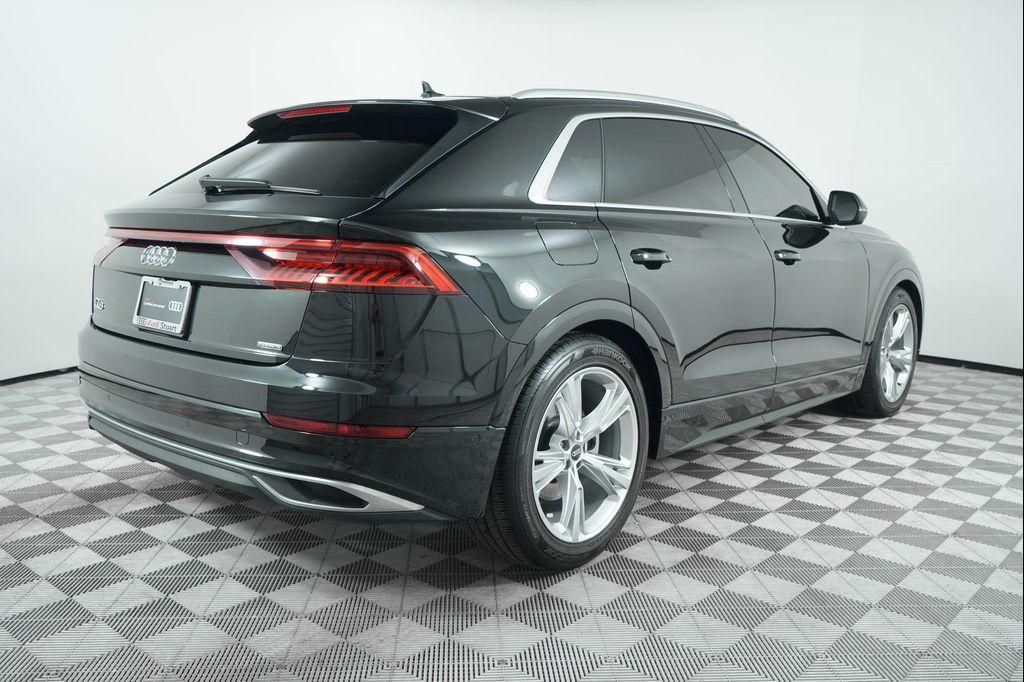 used 2022 Audi Q8 car, priced at $53,000