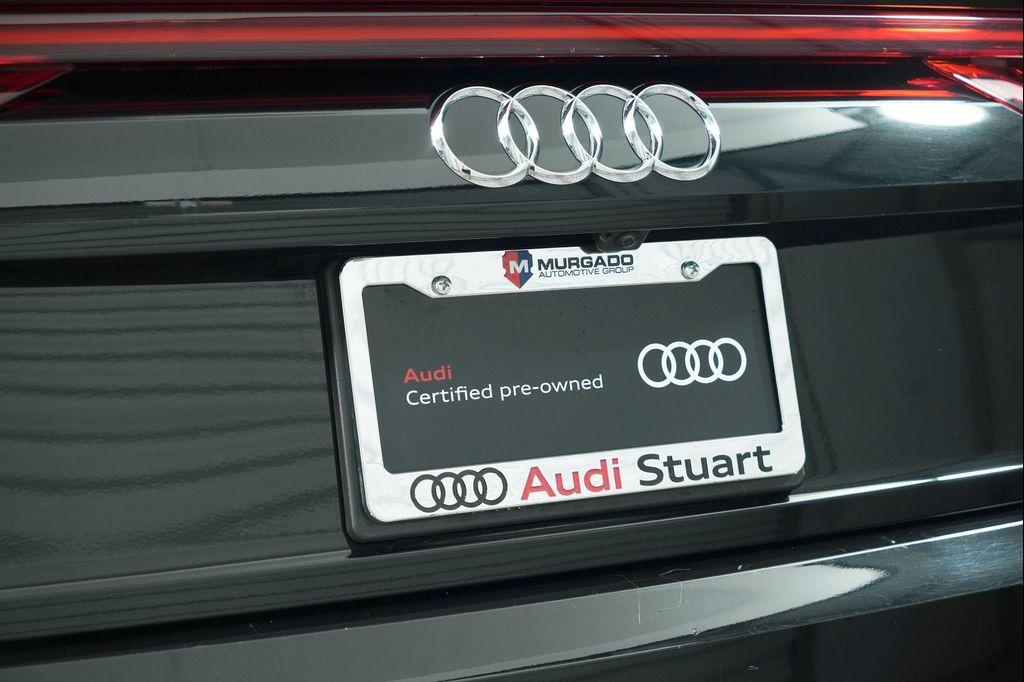 used 2022 Audi Q8 car, priced at $53,000