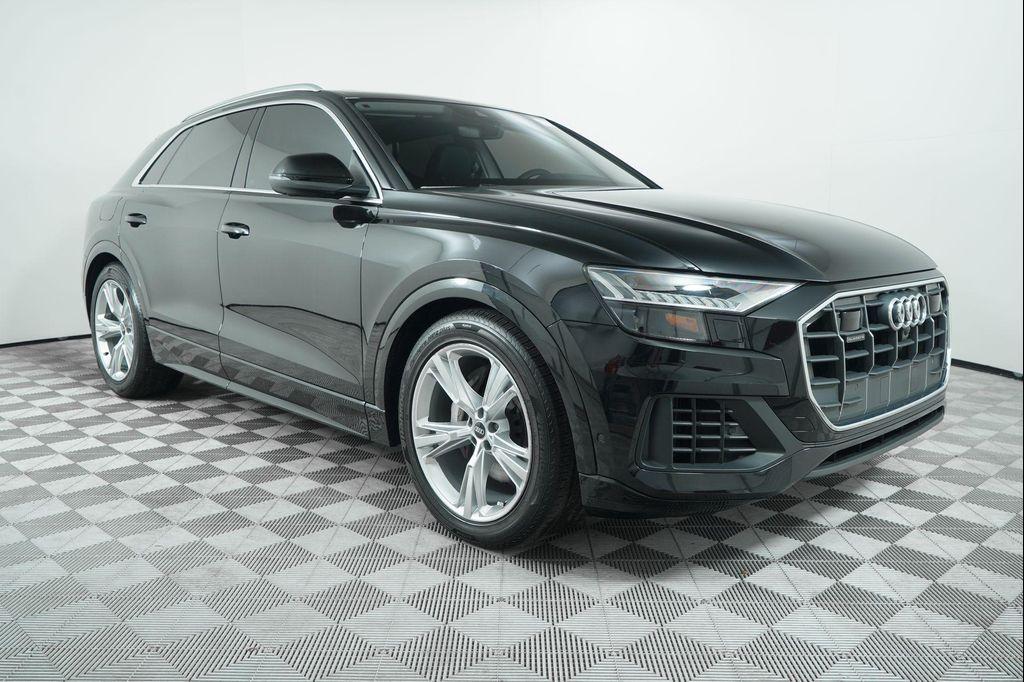 used 2022 Audi Q8 car, priced at $53,000