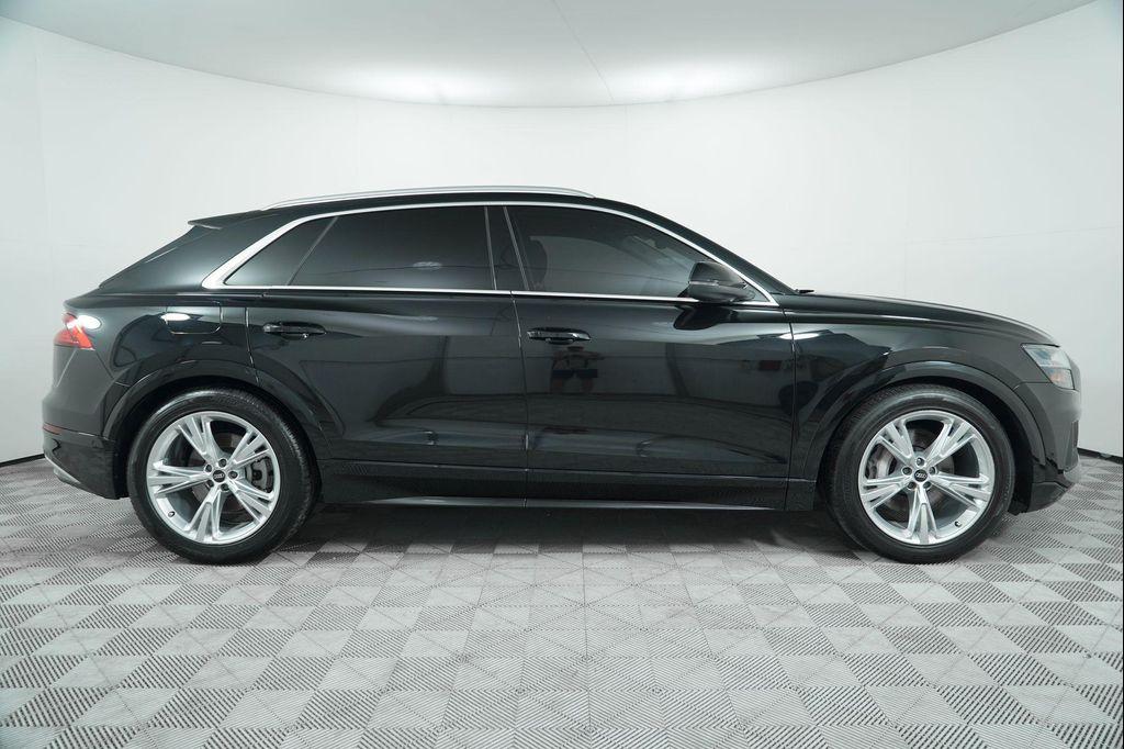 used 2022 Audi Q8 car, priced at $53,000