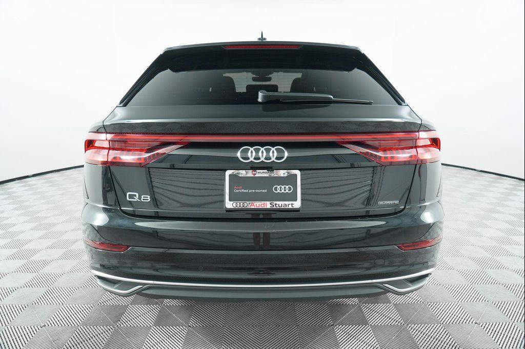 used 2022 Audi Q8 car, priced at $53,000