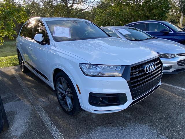 used 2018 Audi Q7 car, priced at $21,500