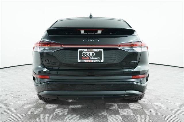 new 2024 Audi Q4 e-tron Sportback car, priced at $68,640