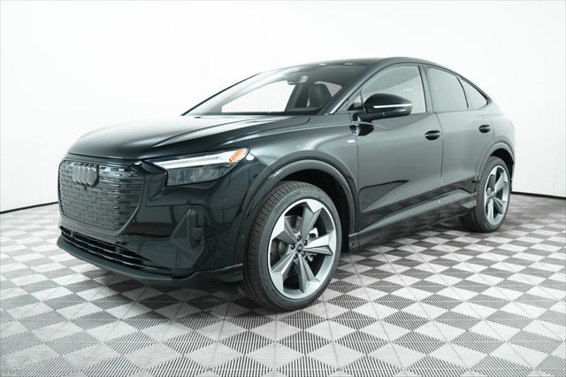 new 2024 Audi Q4 e-tron Sportback car, priced at $68,640