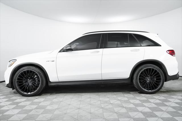 used 2021 Mercedes-Benz AMG GLC 63 car, priced at $54,500