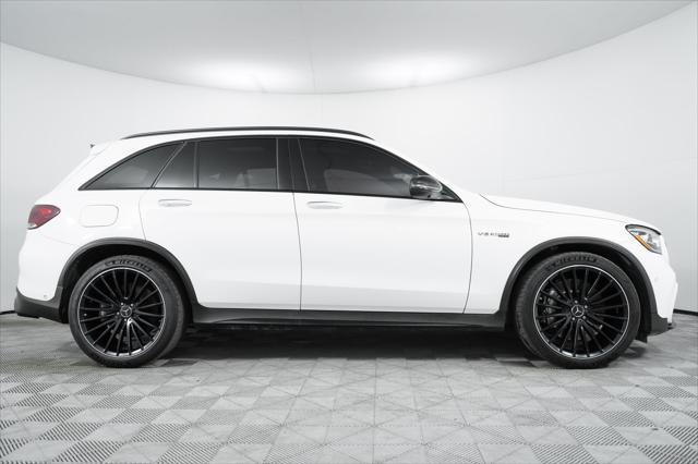 used 2021 Mercedes-Benz AMG GLC 63 car, priced at $54,500