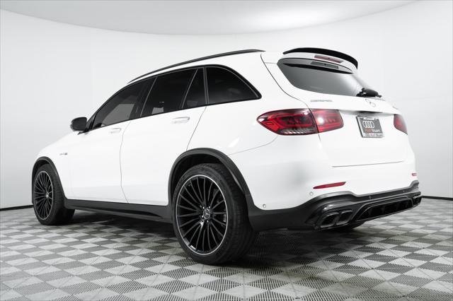 used 2021 Mercedes-Benz AMG GLC 63 car, priced at $54,500