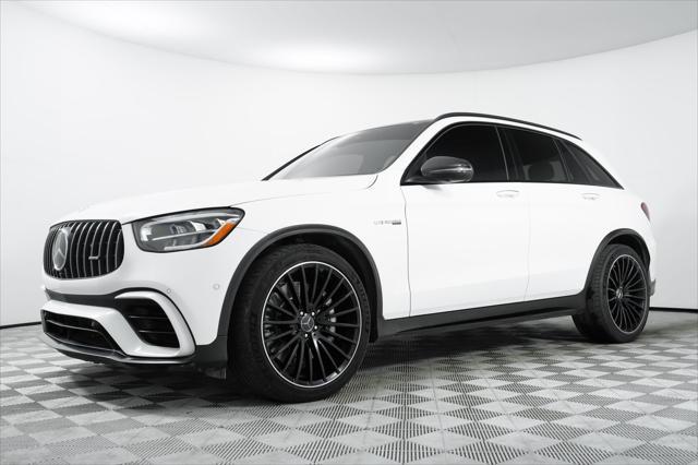 used 2021 Mercedes-Benz AMG GLC 63 car, priced at $54,500