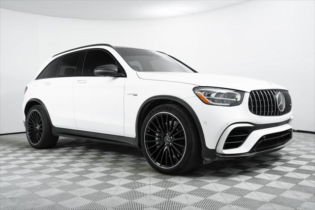 used 2021 Mercedes-Benz AMG GLC 63 car, priced at $54,500