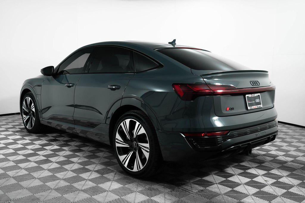 used 2024 Audi Q8 e-tron car, priced at $49,000