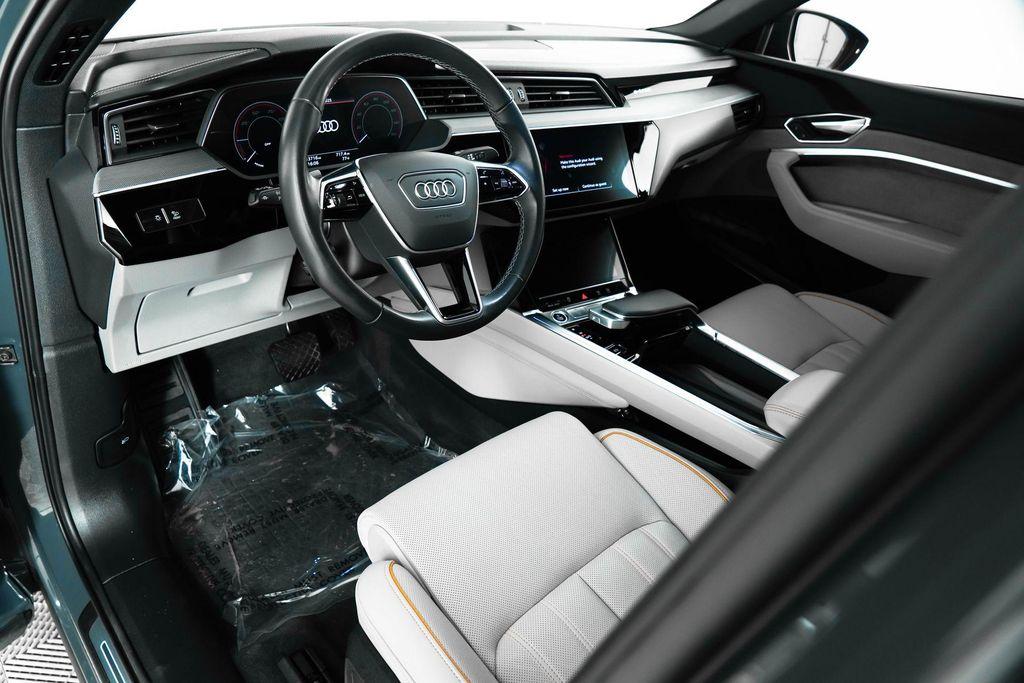 used 2024 Audi Q8 e-tron car, priced at $49,000