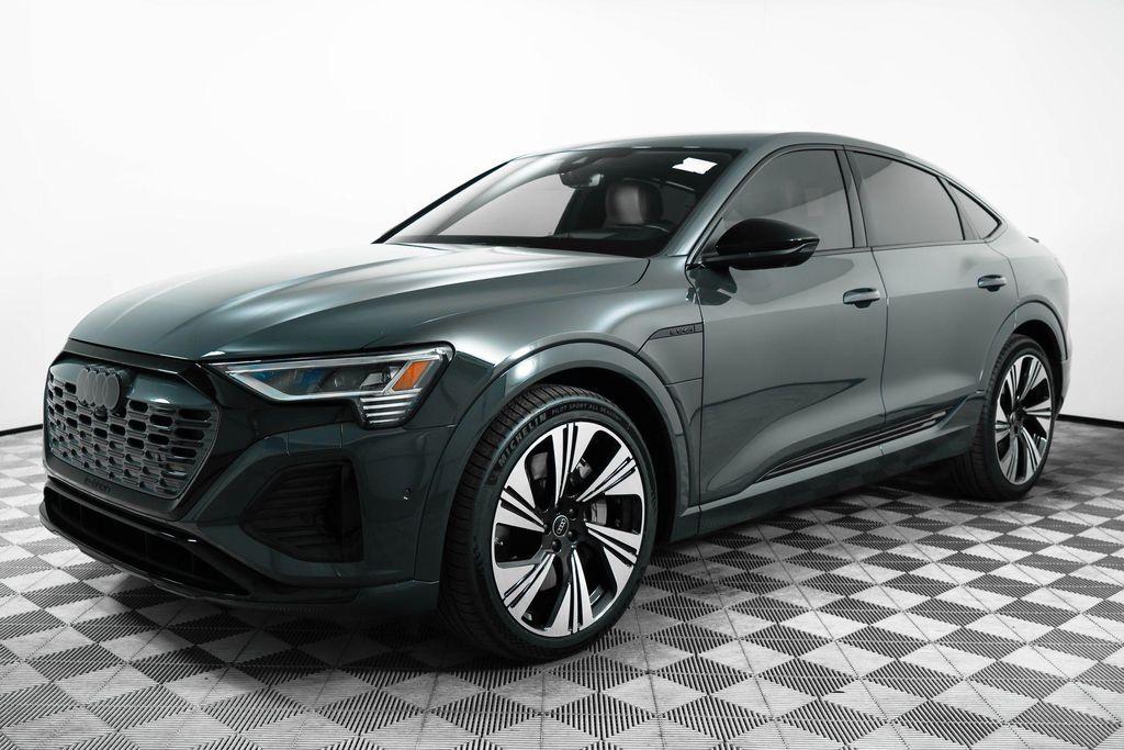 used 2024 Audi Q8 e-tron car, priced at $49,000