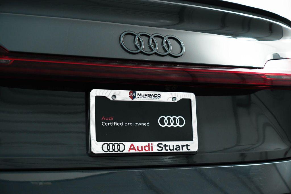 used 2024 Audi Q8 e-tron car, priced at $49,000