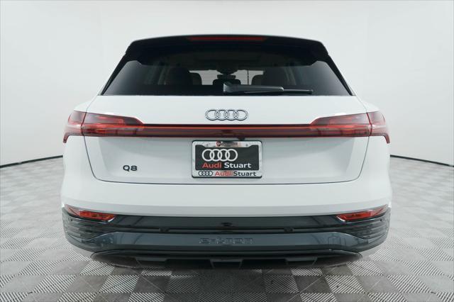 new 2024 Audi Q8 e-tron car, priced at $83,630