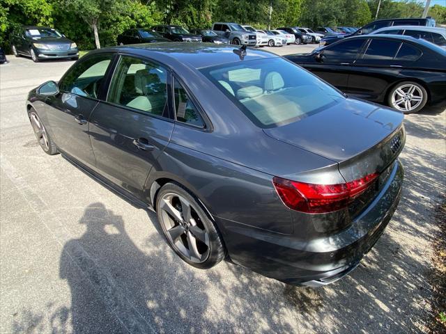 used 2021 Audi A4 car, priced at $27,000