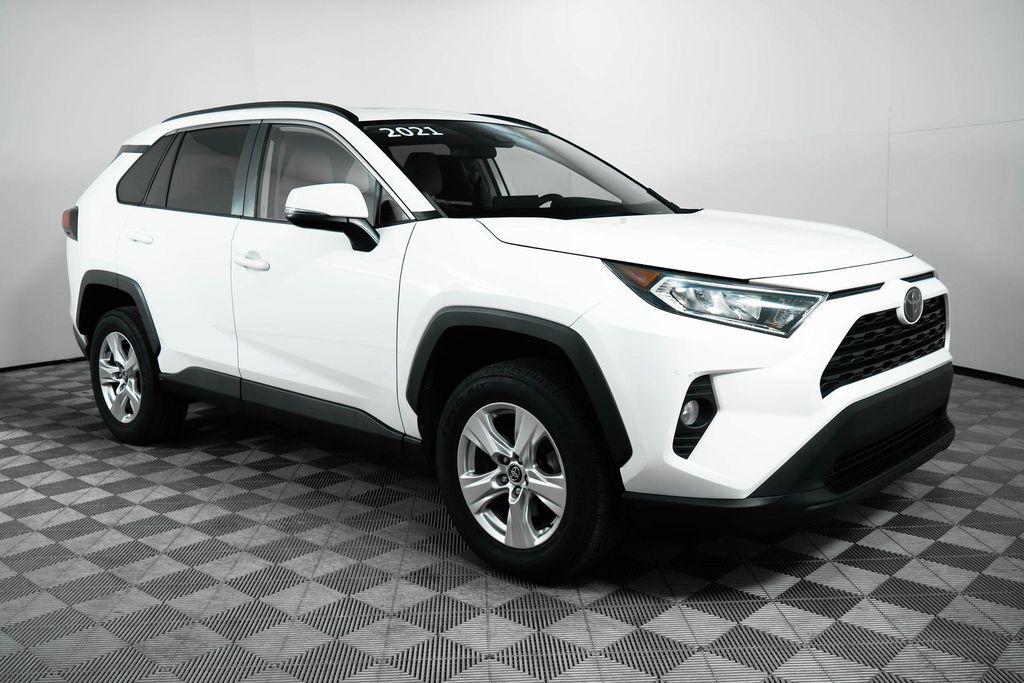 used 2021 Toyota RAV4 car, priced at $22,000