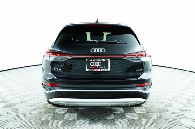 new 2024 Audi Q4 e-tron car, priced at $64,605