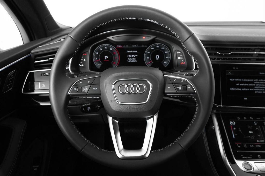 new 2025 Audi Q7 car, priced at $77,750